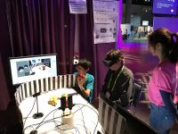 SIGGRAPH 2017 Emerging Technologiesにおける展示の様子